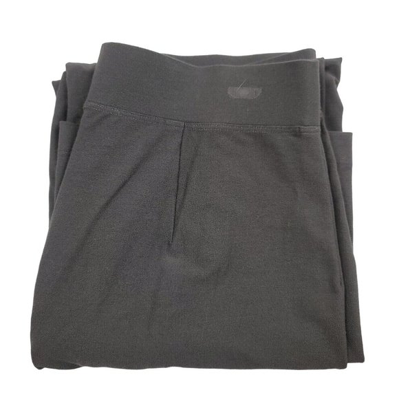 Eileen Fisher Womens XS Pants High Rise Brown Pull On Straight Leg Stretch Cozy - Picture 13 of 13